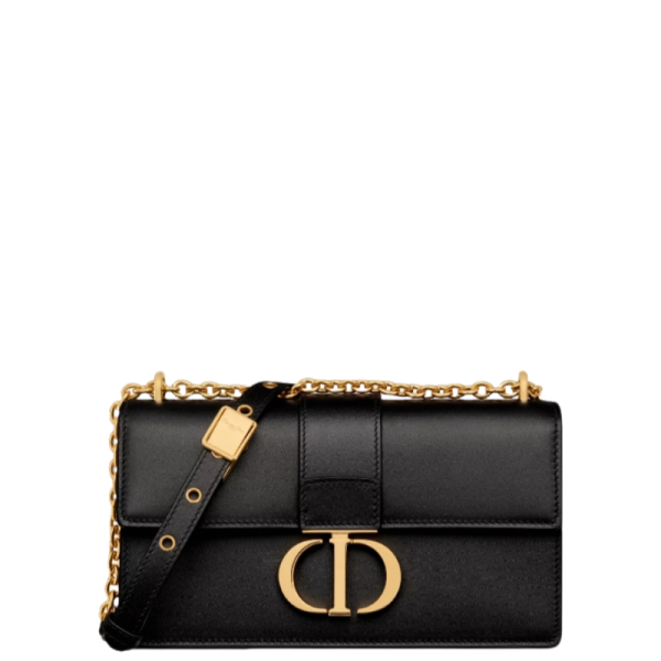 30 Montaigne East-West Chain (black cowhide)