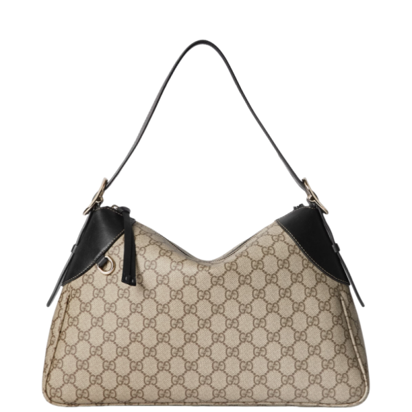 Emblem large shoulder bag