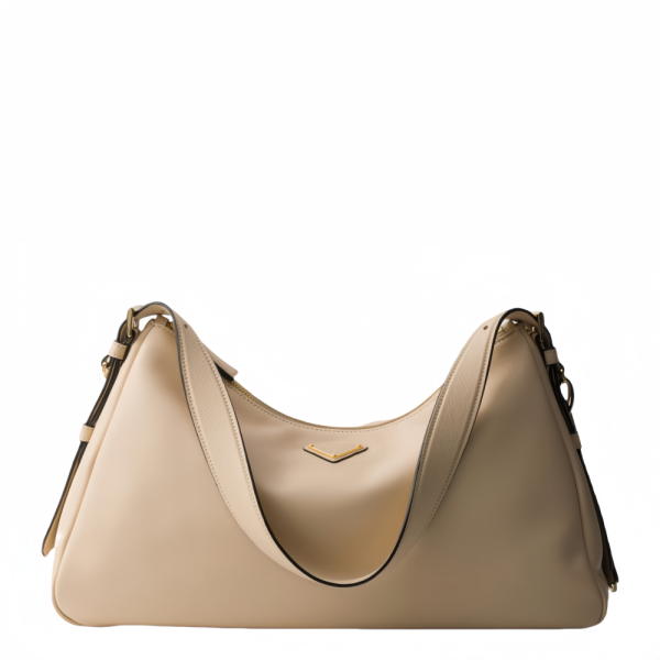 Aimée large leather shoulder bag