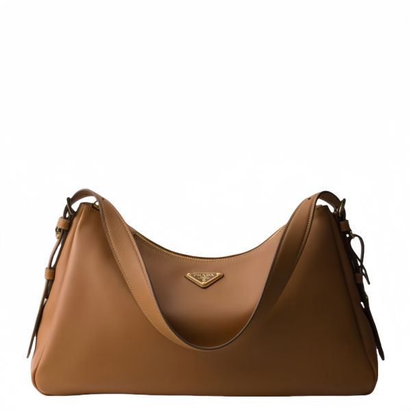 Aimée large leather shoulder bag