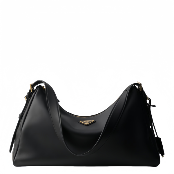 Aimée large leather shoulder bag