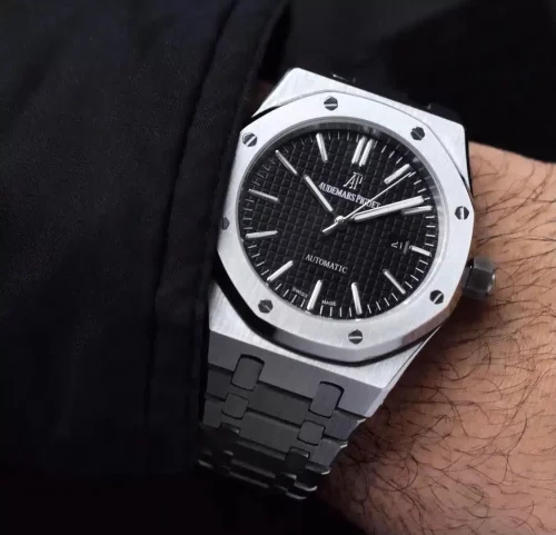 41 MM Royal Oak Selfwinding | Black Dial | 3120 Swiss Movement photo review