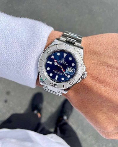 Yacht Master Blue Dial Super Clone Swiss Replica Watch | 3235 Swiss Movement photo review