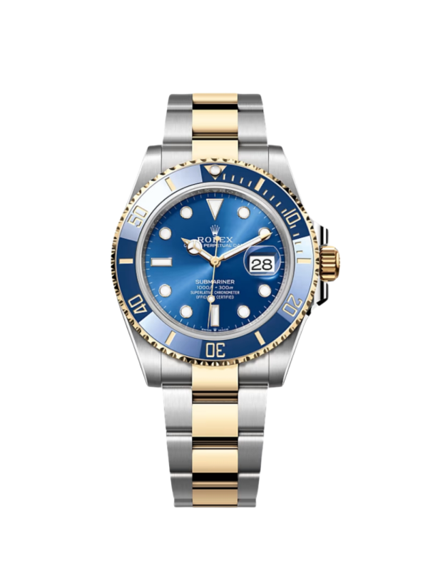 Submariner Blue Dial Two Tone Super Clone Swiss Replica Watch | 3235 Swiss Movement