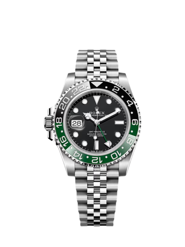 GMT Master II Sprite ‘Jubilee Bracelet’ Super Clone Swiss Replica Watch | 3285 Swiss Movement