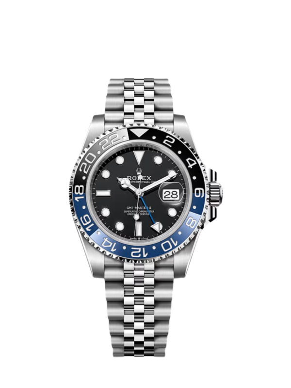 GMT Master II Batman Super Clone Swiss Replica Watch | 3285 Swiss Movement
