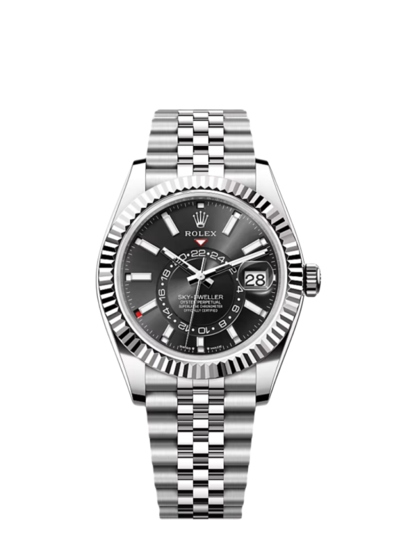 Sky Dweller 42mm Super Clone Swiss Watch | Black Dial | 9001 Swiss Movement