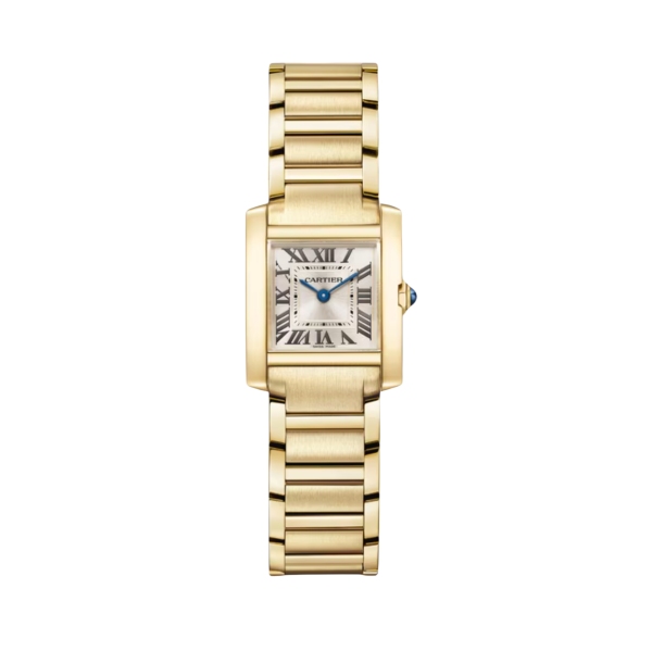 Tank watch | Pale Gold Dial