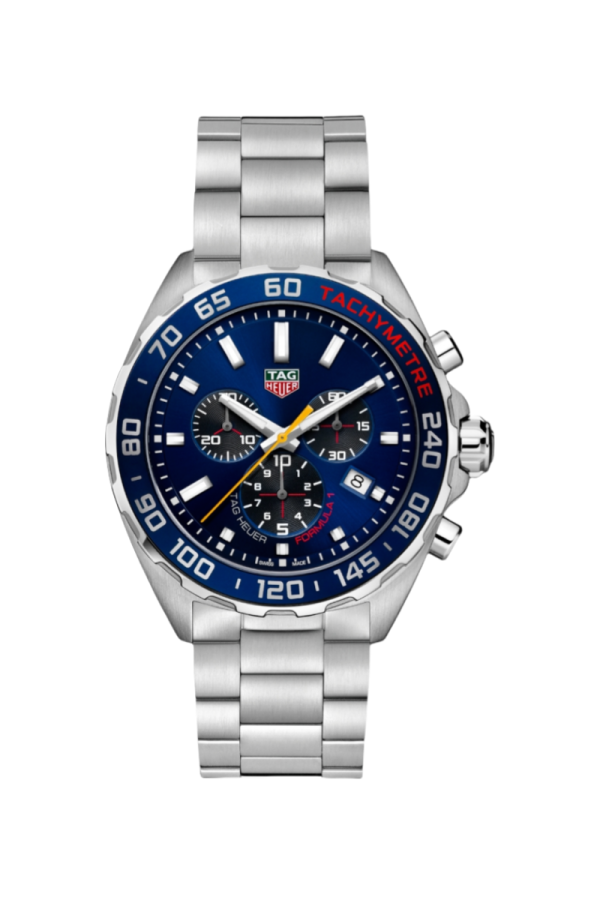 43 MM Formula 1 Red Bull Racing | Blue Dial | Steel Strap