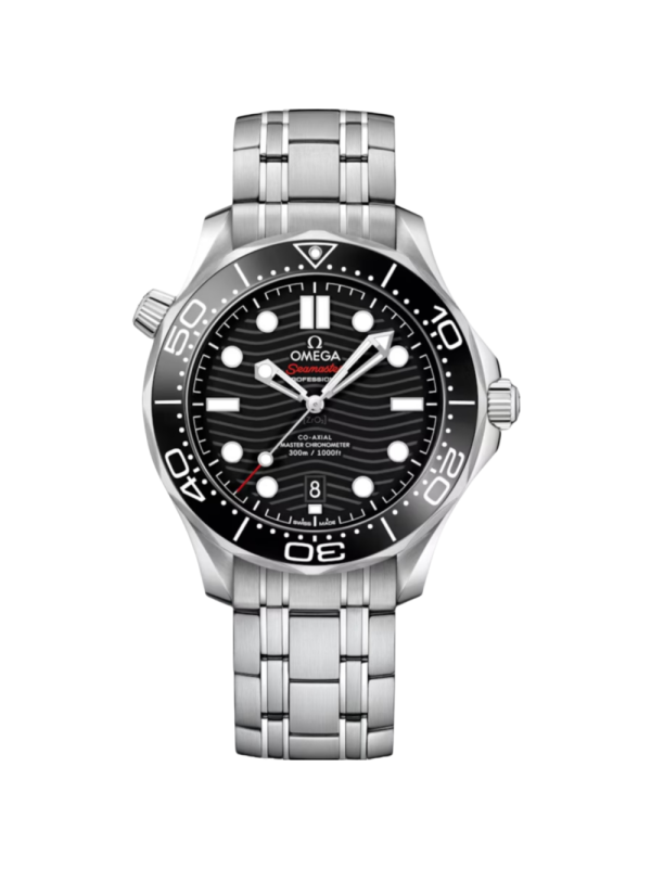 42 MM Seamaster | Black Dial | Steel Strap | 8800 Calibre