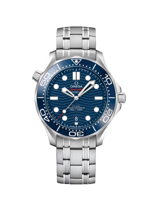 42 MM Seamaster | Blue Dial | Steel Strap | 8800 Calibre
