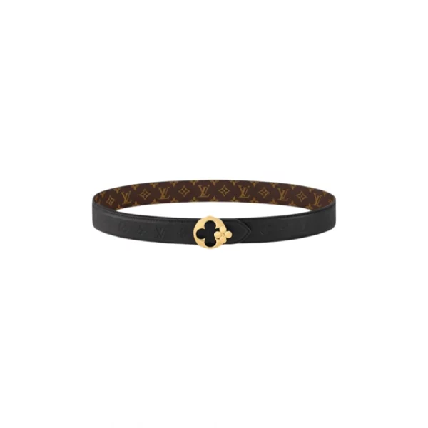 Women Flowergram Round 30mm Reversible Belt