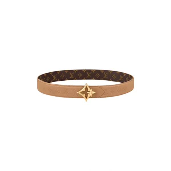 Women Flowergram Round 30mm Reversible Belt