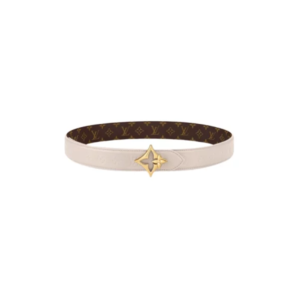 Women Flowergram Round 30mm Reversible Belt