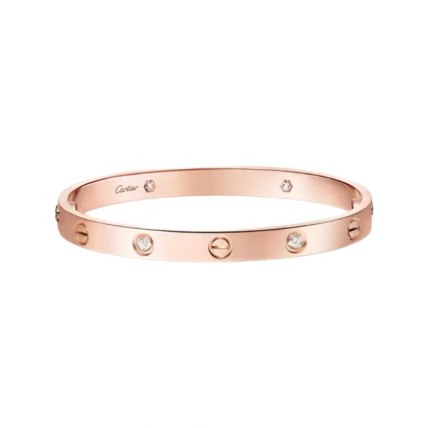 Women Classic Bracelet , 4 Zircons