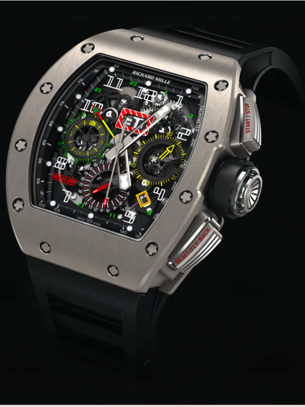 RM 11-02 Super Clone Swiss Watch | Dual Time Selfwinding Flyback Chronograph