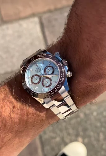 Daytona Arabic Dial Super Clone Swiss Replica Watch | 4131 Swiss Movement photo review