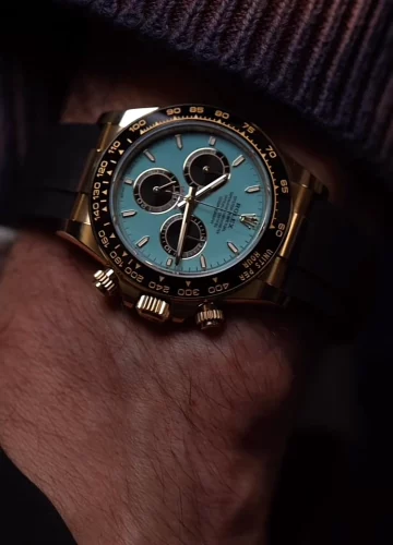 Daytona Turquoise Super Clone Swiss Replica Watch | 4131 Swiss Movement（NEW） photo review